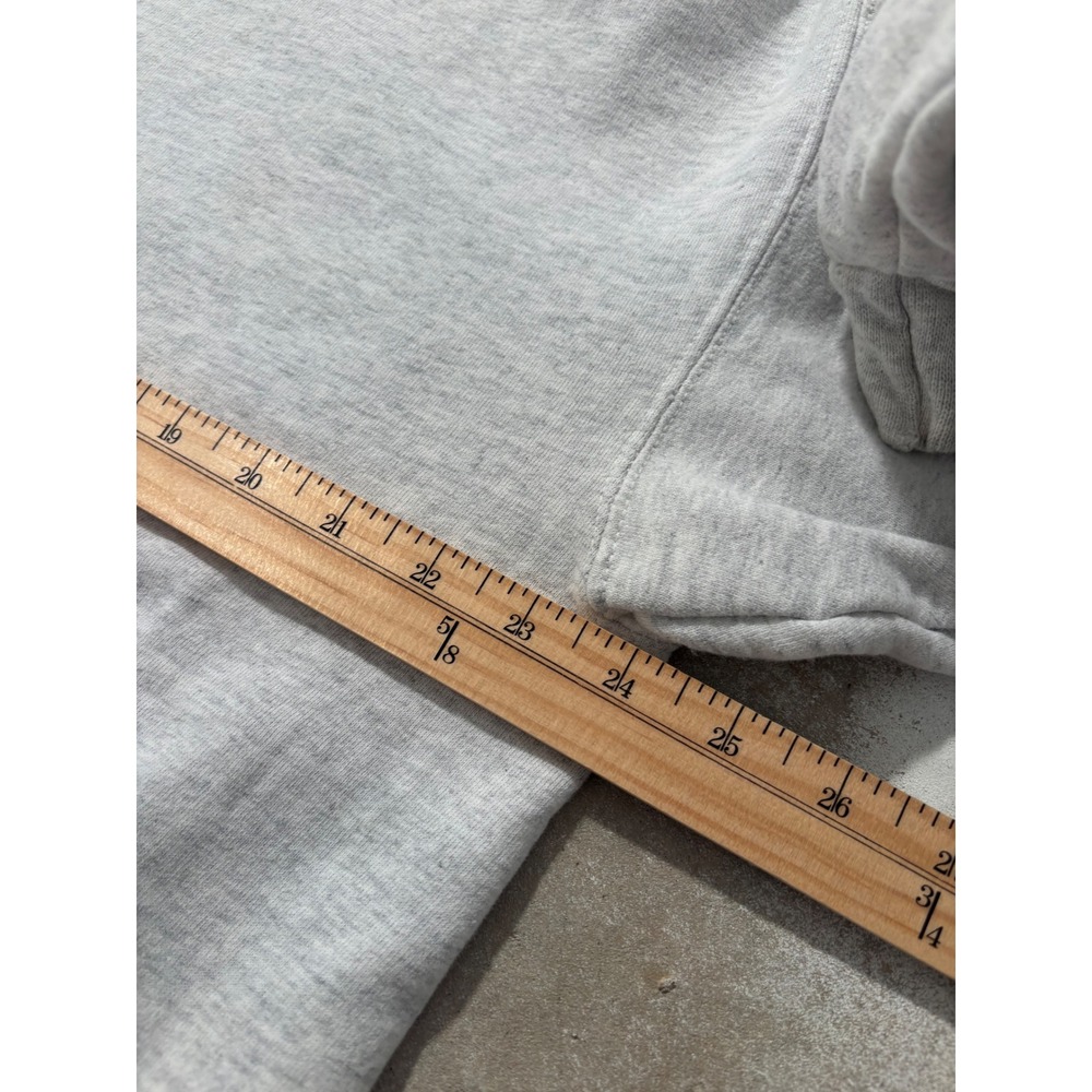 Vintage Hanes Cotton Gerber Baby Graphic Sweatshirt Gray Mens Large 90s Crew - Picture 5 of 6